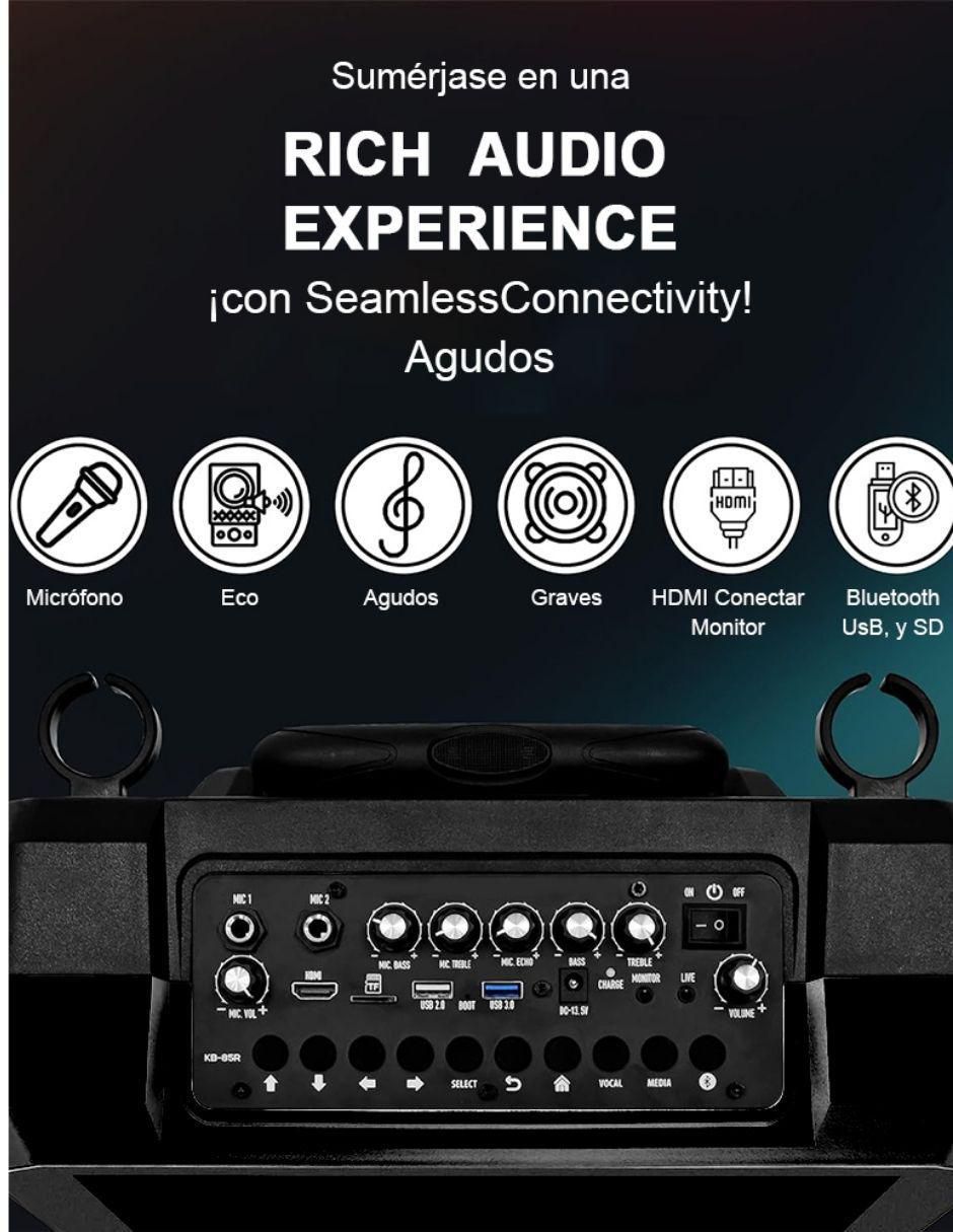 Bocina EW-P5785MBC bluetooth, wi-fi 2