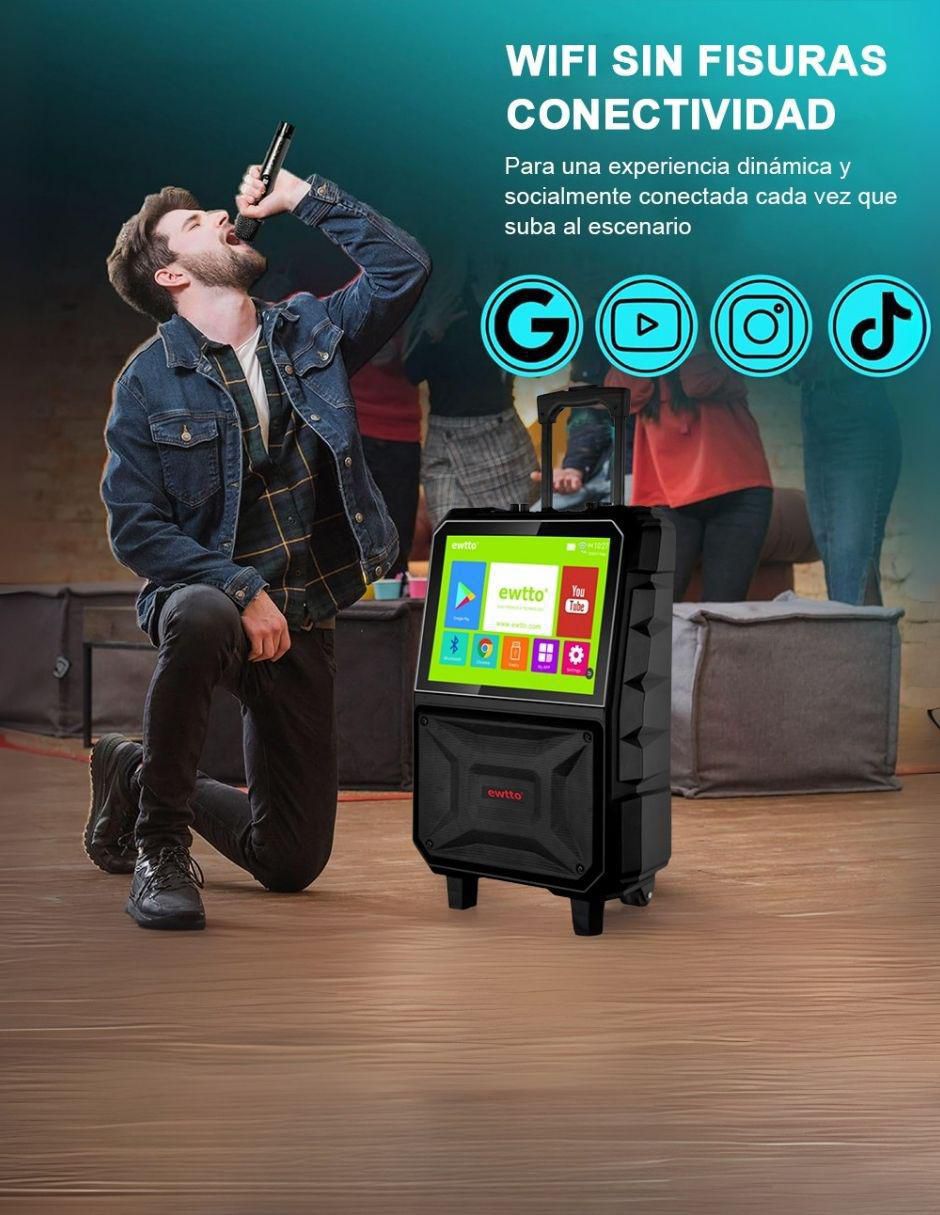 Bocina EW-P5785MBC bluetooth, wi-fi 6