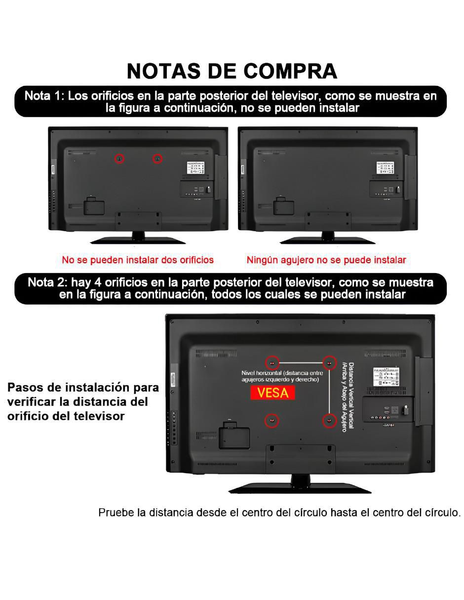 Soporte de pared para pantalla articulado 32 - 55 pulgadas 3