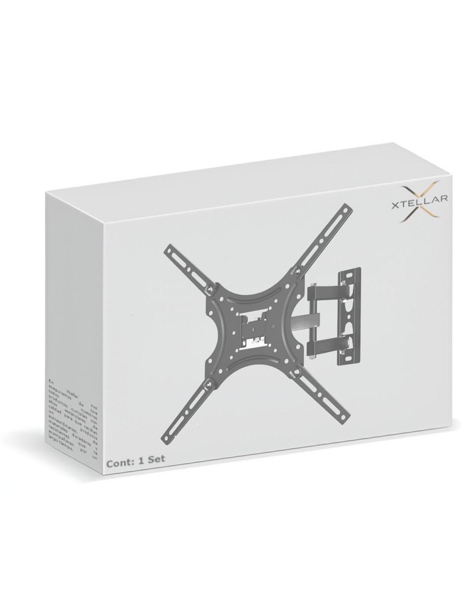 Soporte de pared para pantalla articulado 32 - 55 pulgadas 5