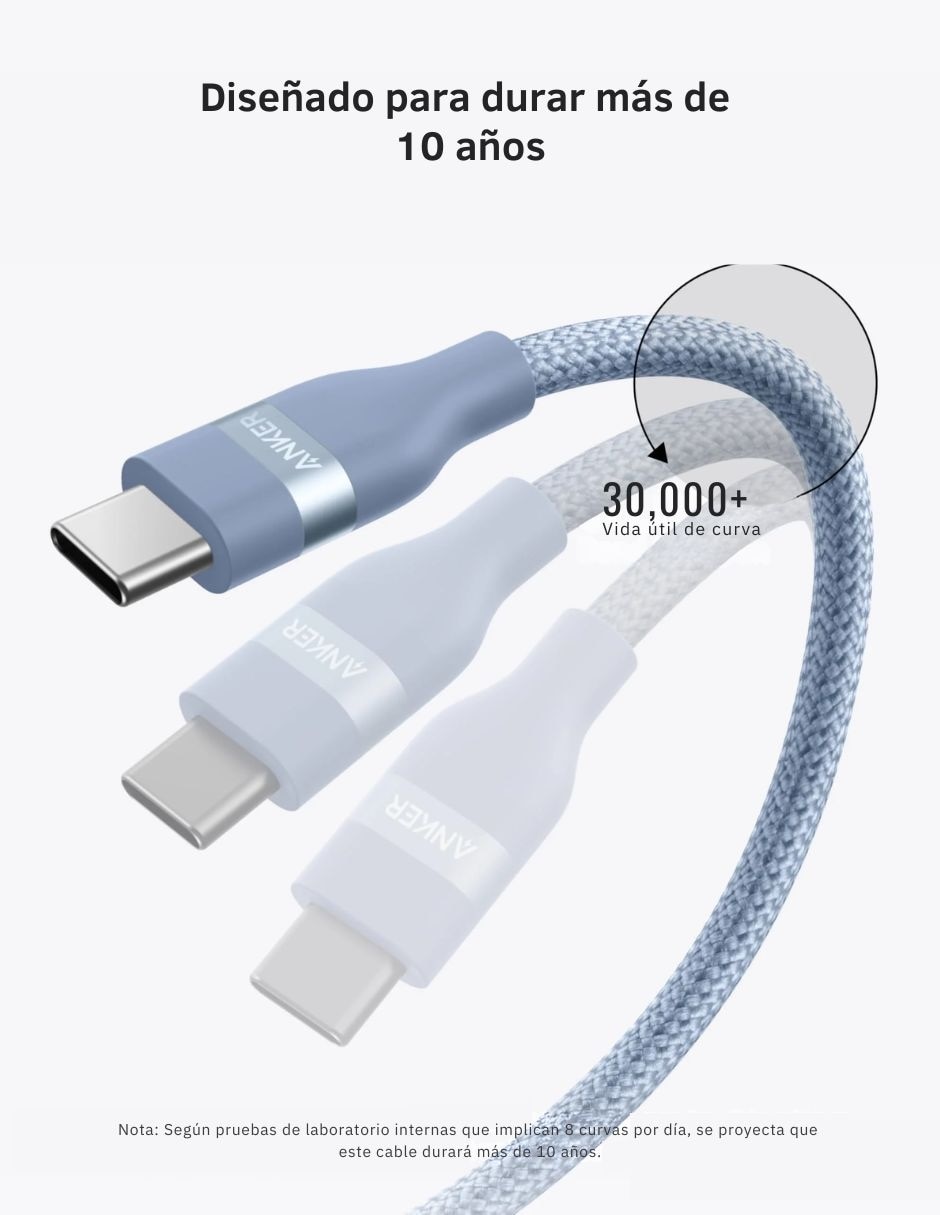 Cable USB a tipo C de 0.9 m 4