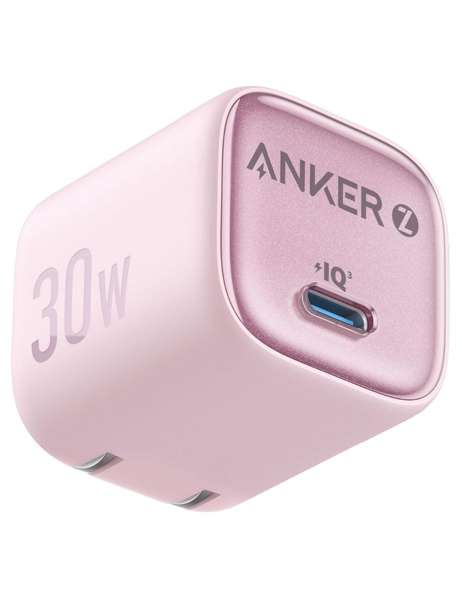 CARGADOR PARED ANKER 30W ZOLO, ROSA