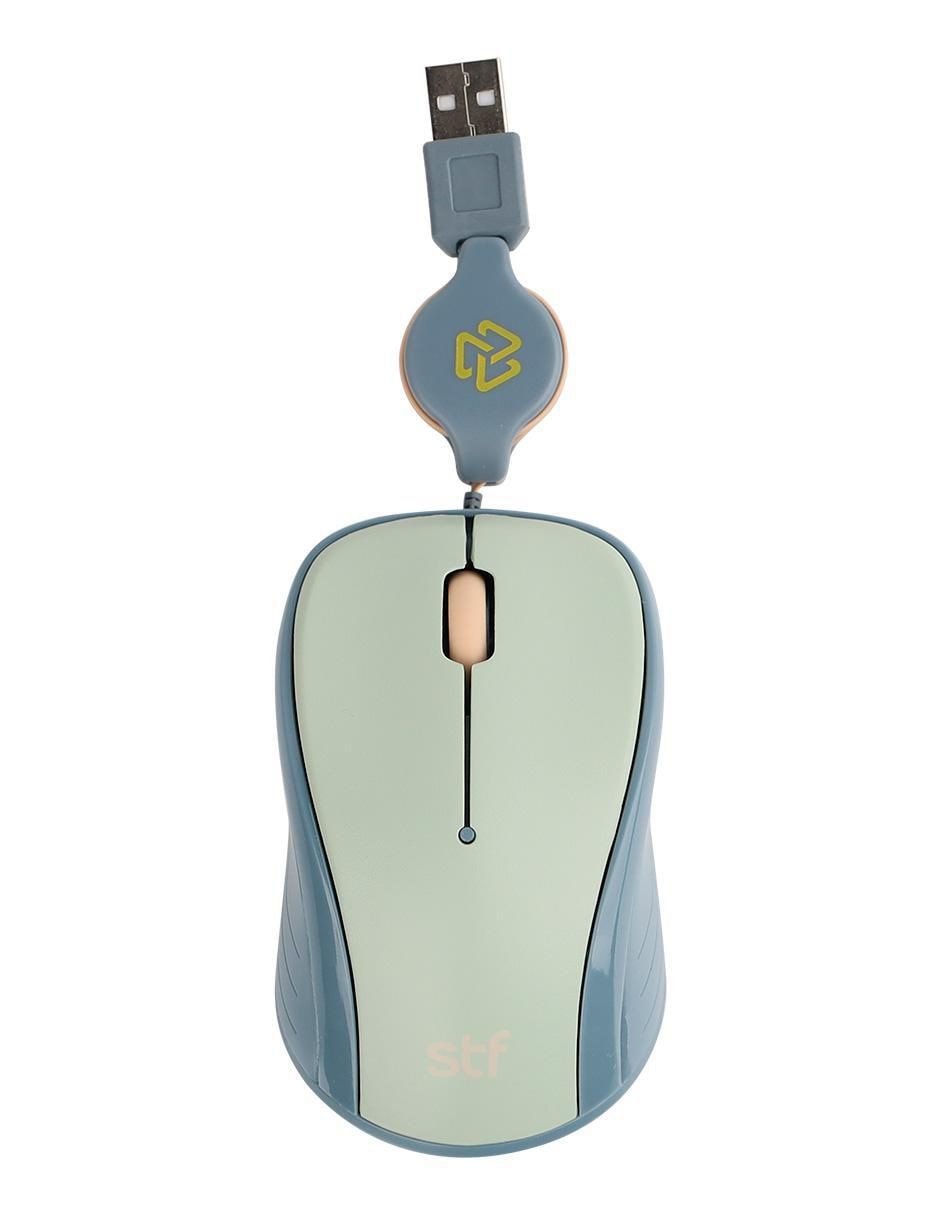 Mouse alámbrico Viva Retráctil ST-M67781