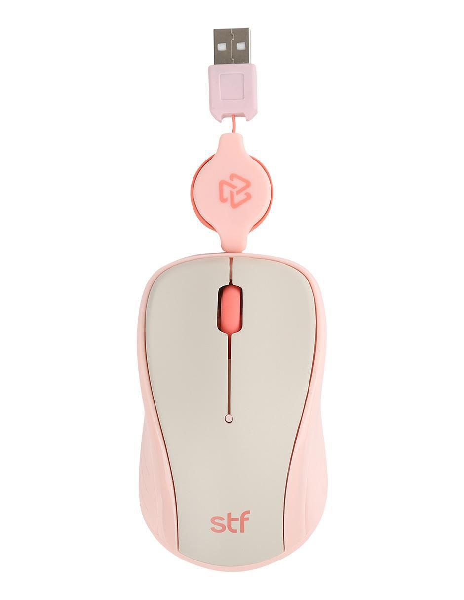 Mouse alámbrico Viva Retráctil ST-M67767
