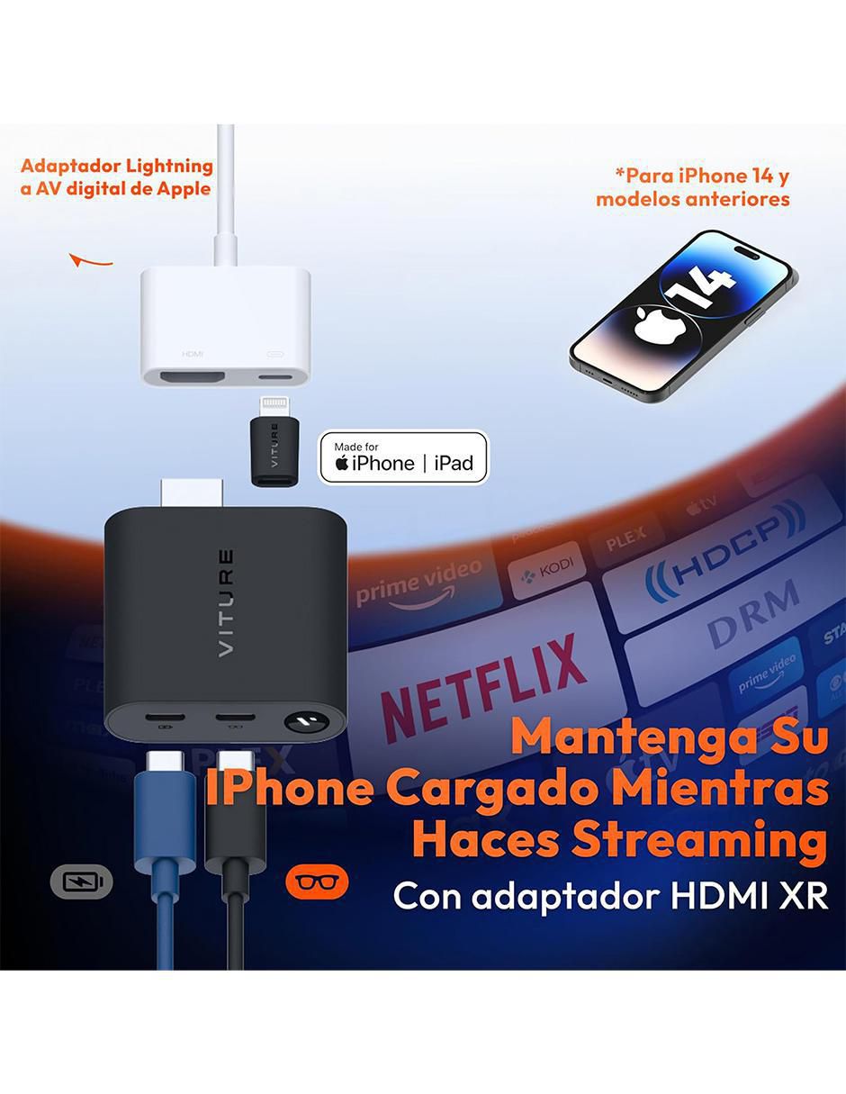 Adaptador USB C- HDMI XR 6