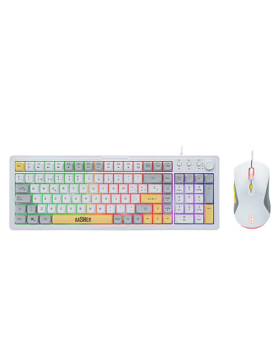 Teclado gamer alámbrico BASH-6000