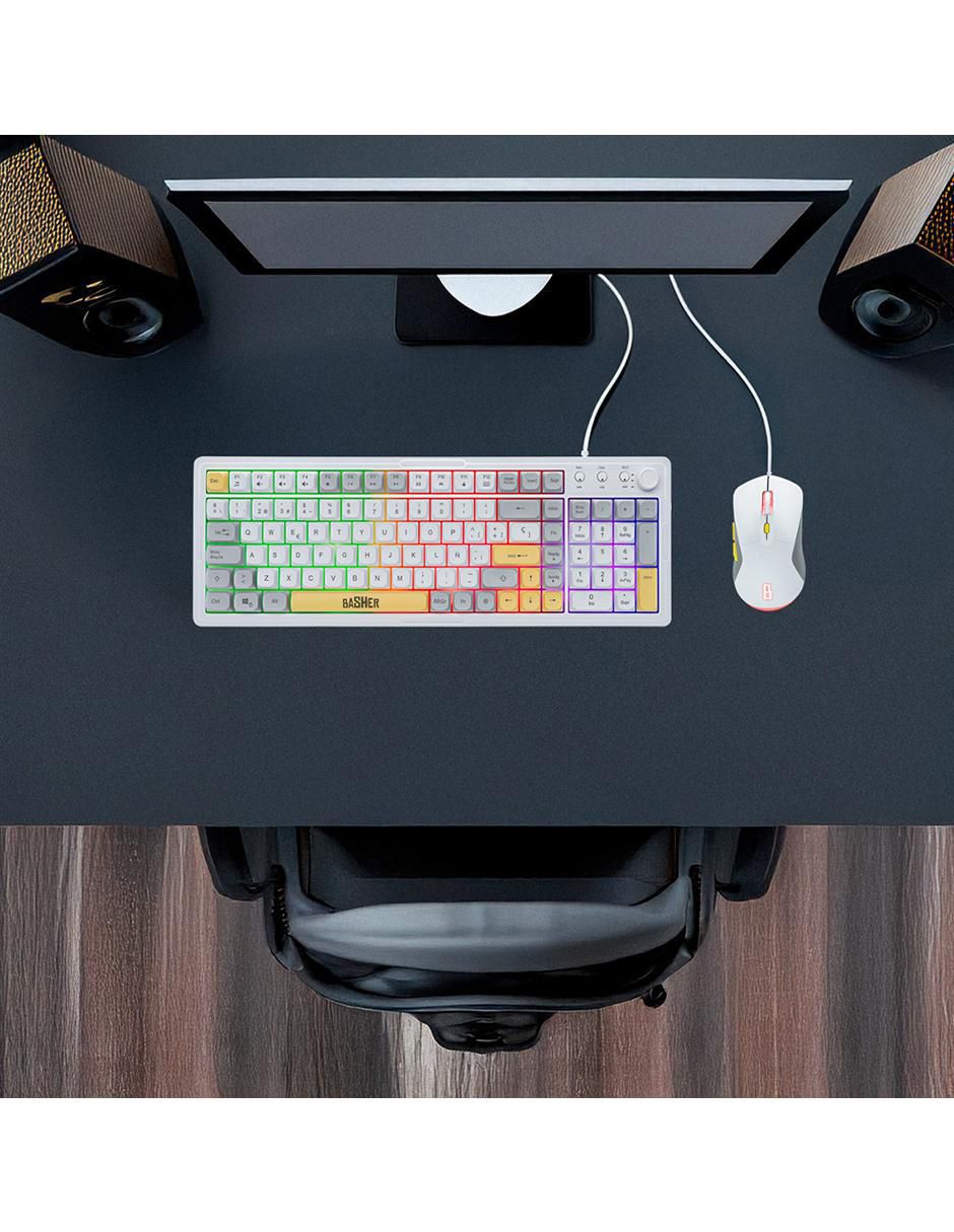 Teclado gamer alámbrico BASH-6000 3