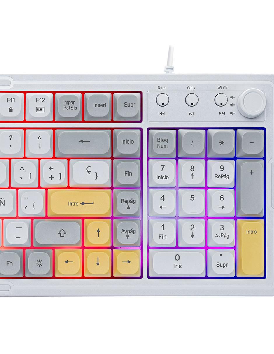 Teclado gamer alámbrico BASH-6000 5