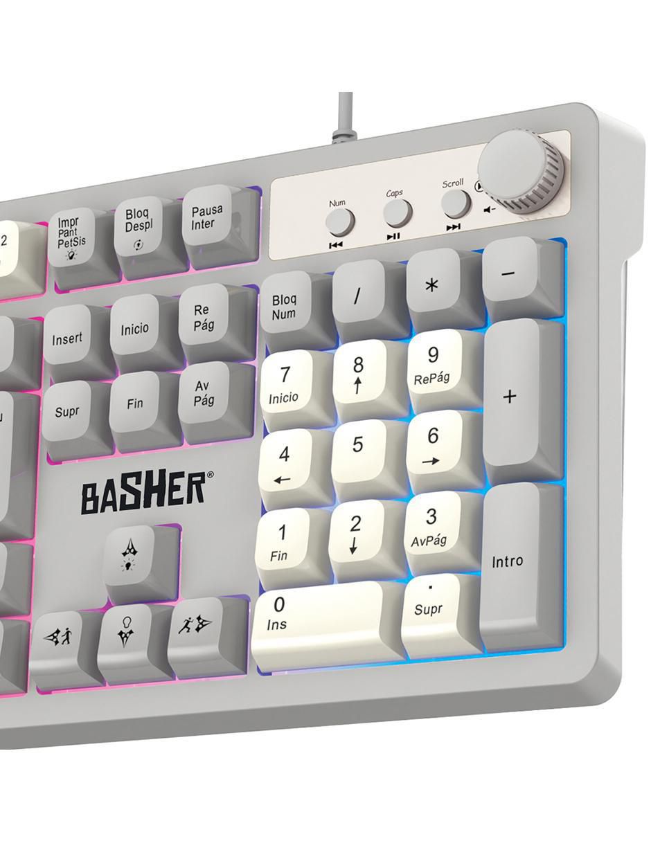 Teclado gamer alámbrico BASH-1006 4