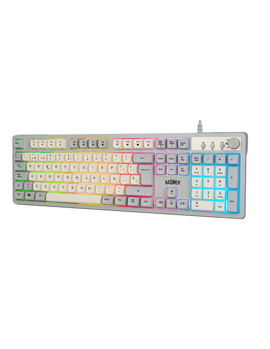 Teclado gamer alámbrico BASH-1006 5