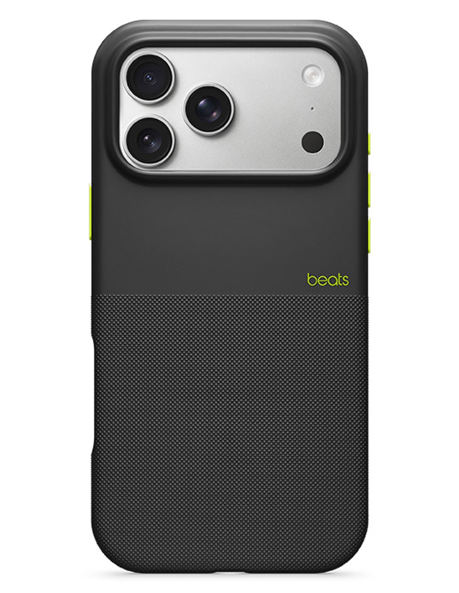 Funda iPhone 17 Pro Max Beats MagSafe Rugged de plástico