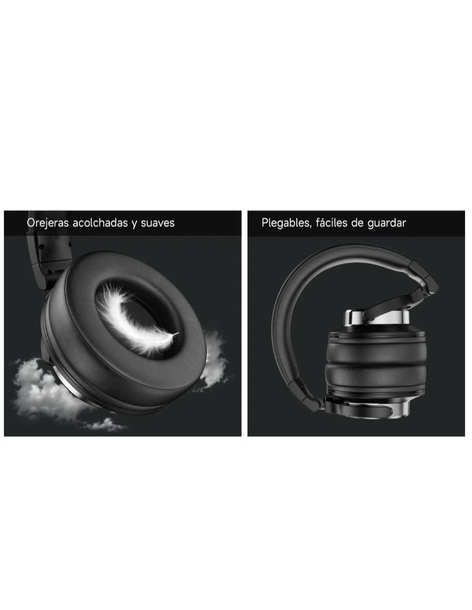 Audífonos over-ear alámbricos con cancelacion de ruido 3
