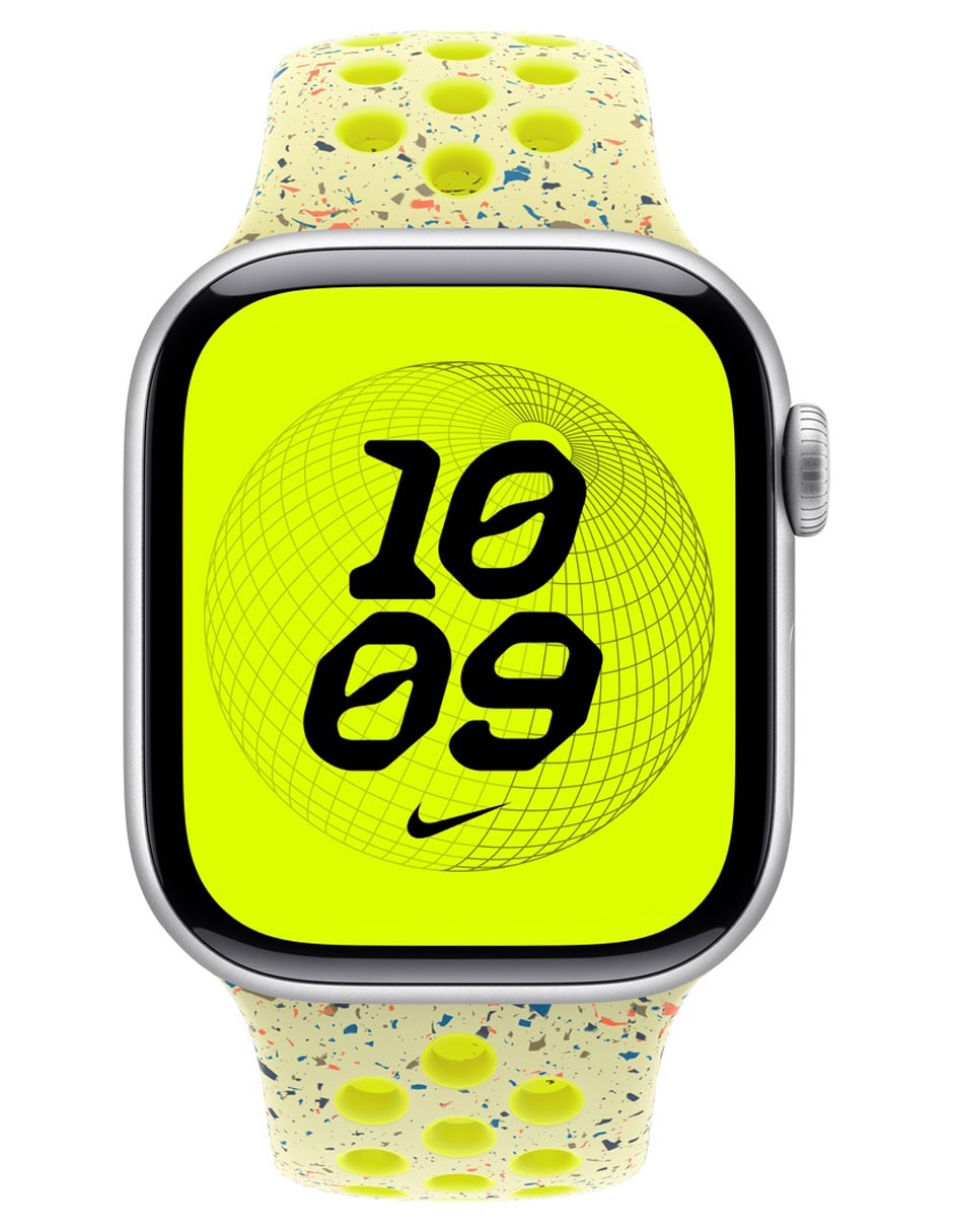 CORREA SMARTWATCH APPLE NIKE, AMARILLO