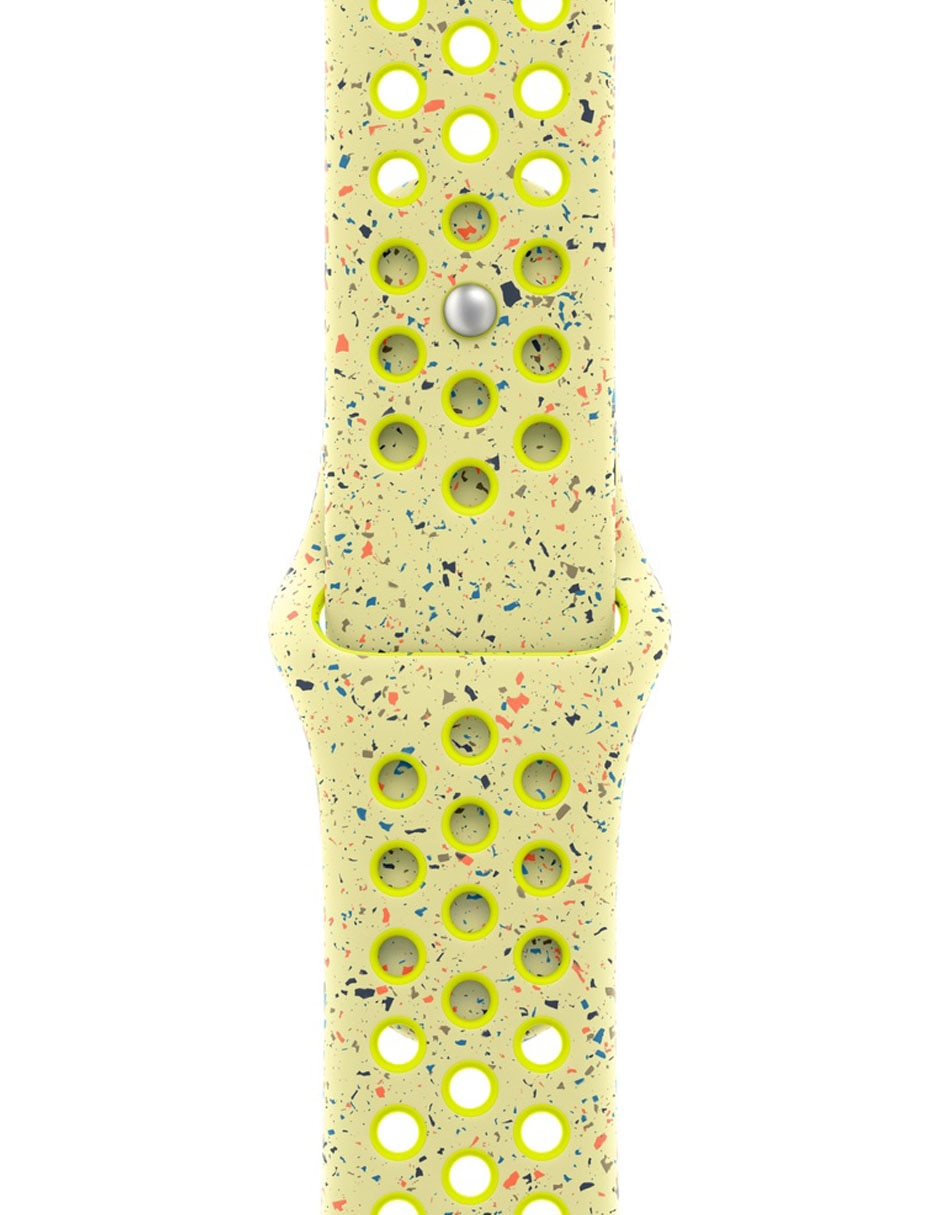 CORREA SMARTWATCH APPLE NIKE, AMARILLO