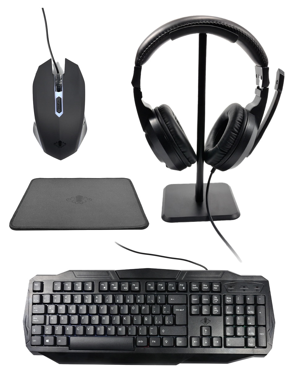 Mouse y teclado Combo 4 en 1 alámbrico Mouse y teclado Combo 4 en 1 alámbrico