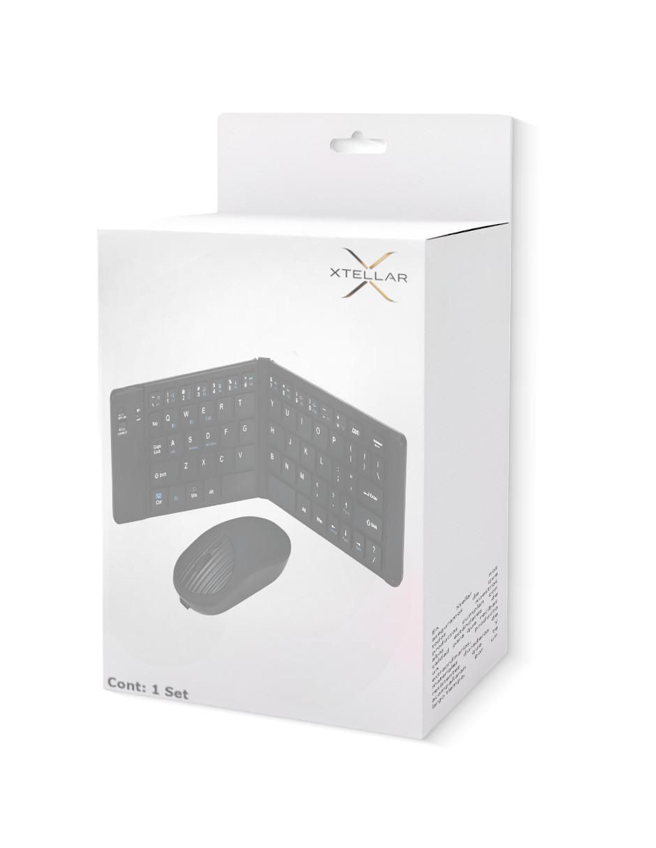 Mouse y teclado XTLLAR7079 4