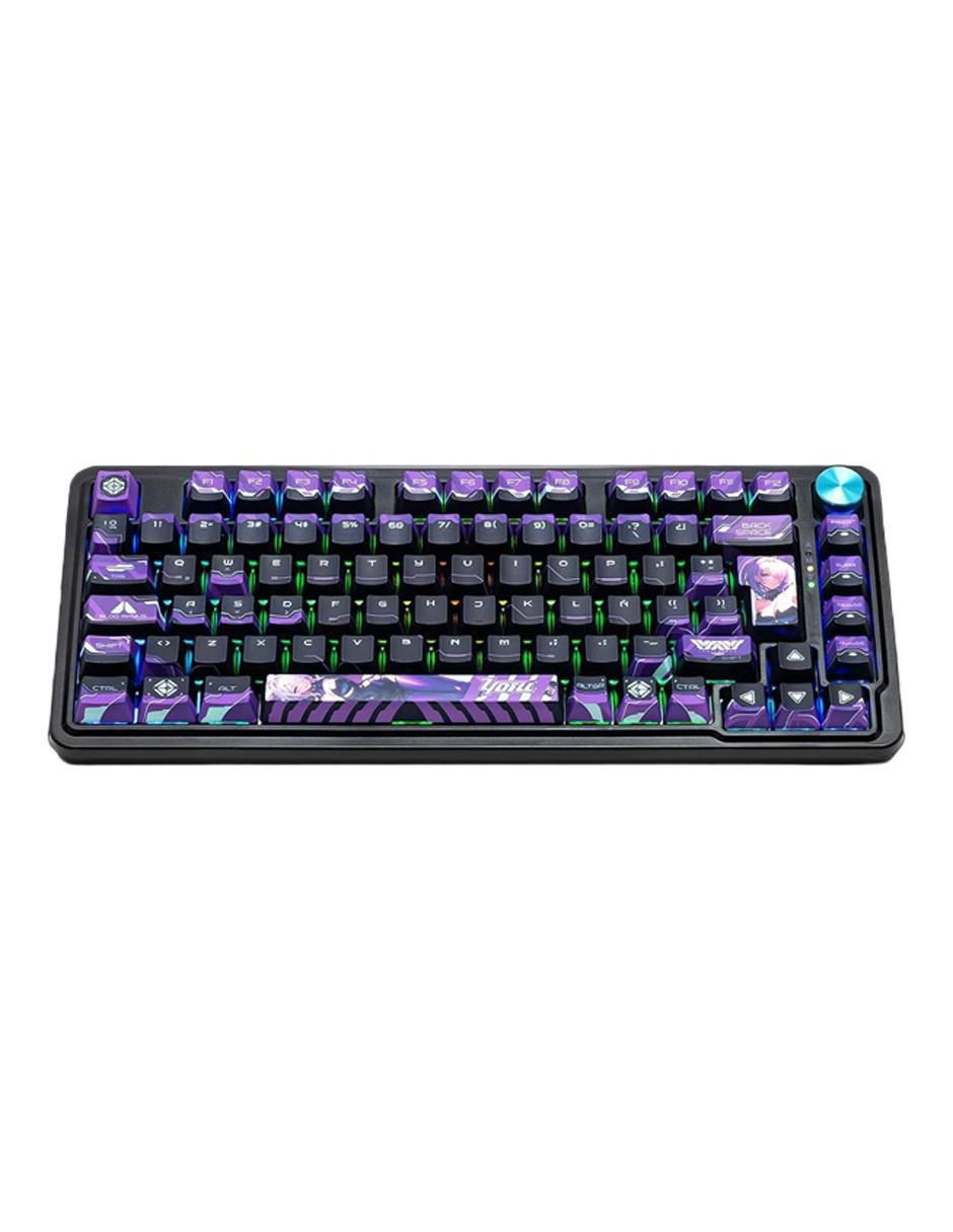 Teclado gamer retroiluminado español con interruptor híbrido GYUEWCXZG5 2