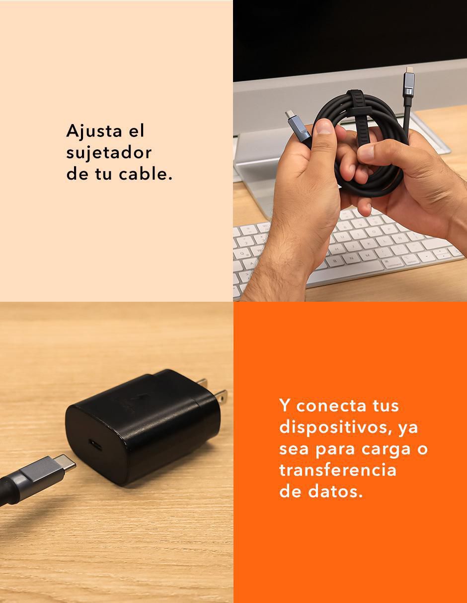 Cable USB C a tipo USB C de 2 m 7