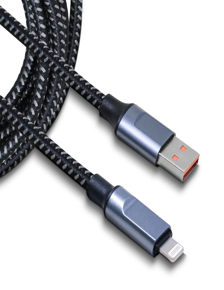 Cable USB A a tipo lightning de 2 m