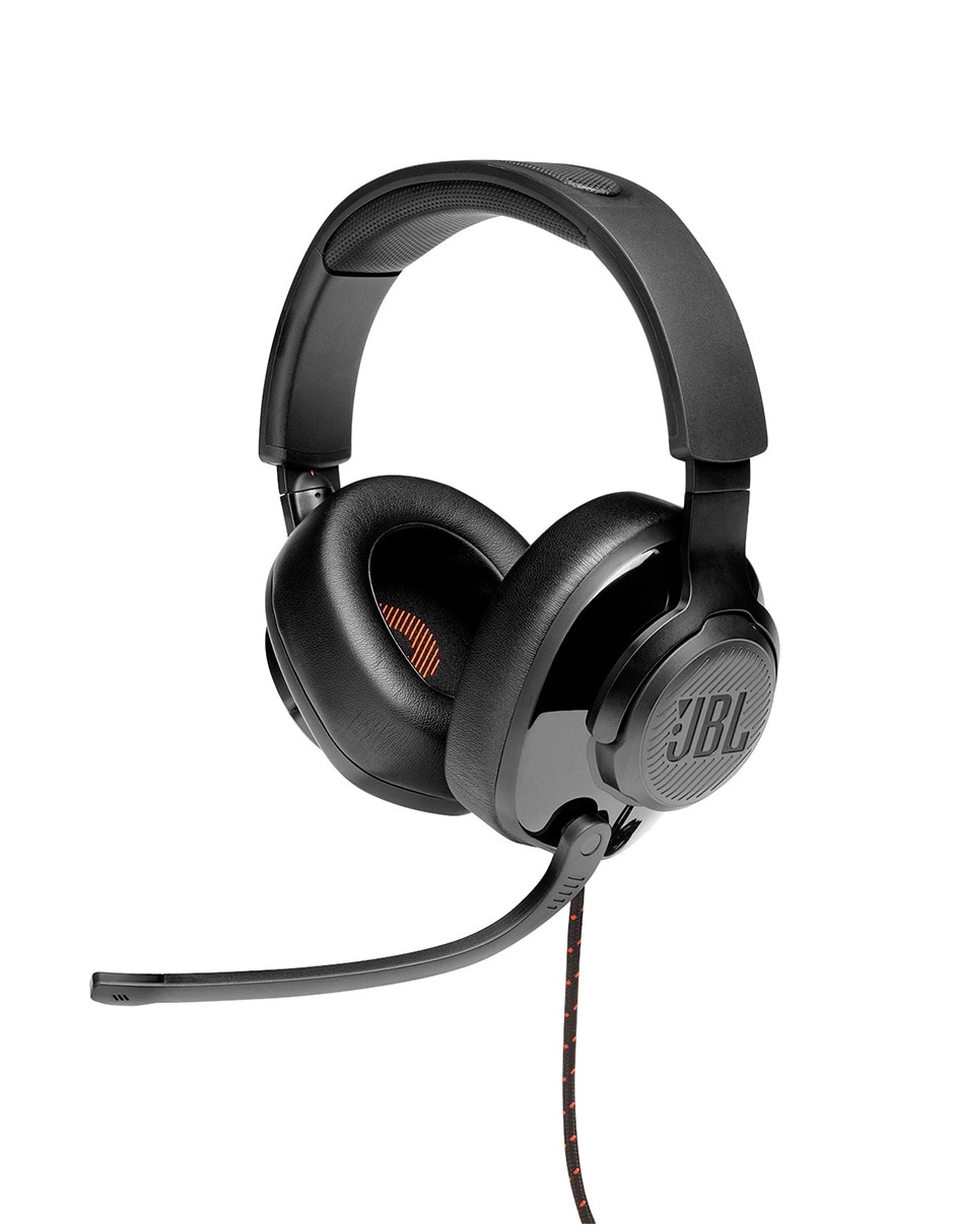 Audífonos gamer alámbricos jblquantum200blkam