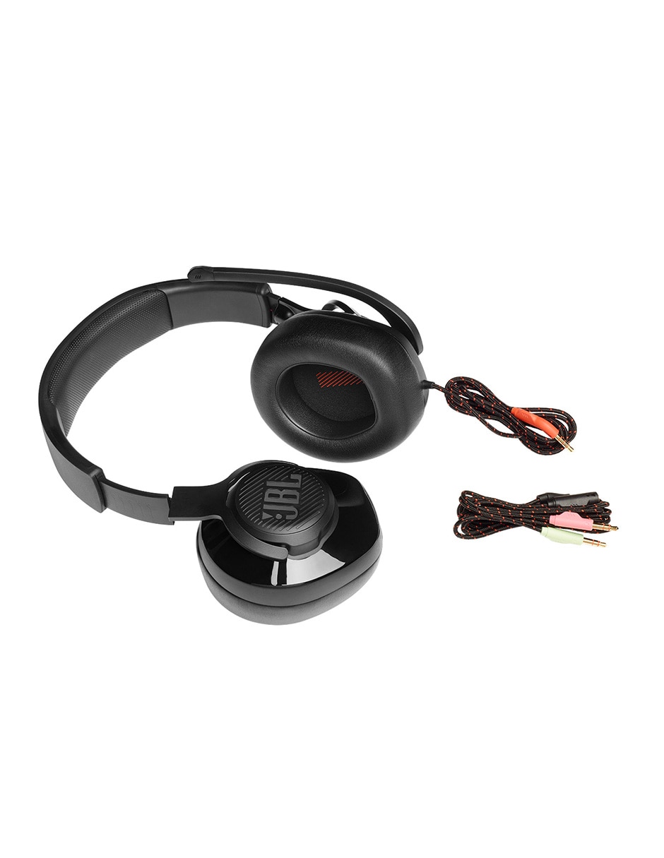 Audífonos gamer alámbricos jblquantum200blkam 6
