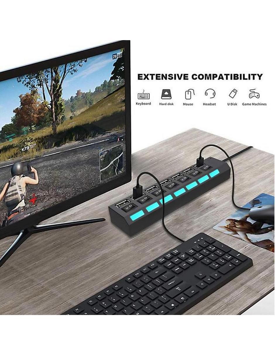 Hub hotshot nexusportusb "de" 7 contactos