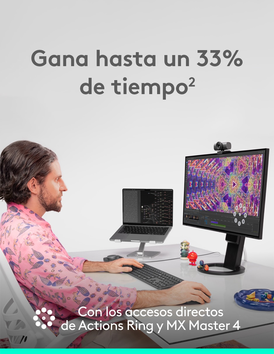 Mouse inalámbrico Mx master 4s 910-007565 3