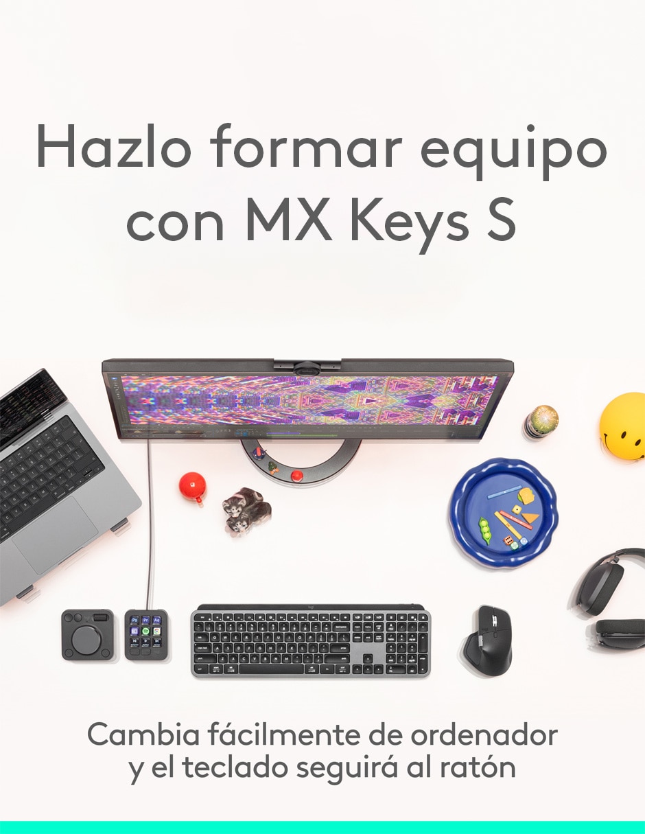 Mouse inalámbrico Mx master 4s 910-007565 7
