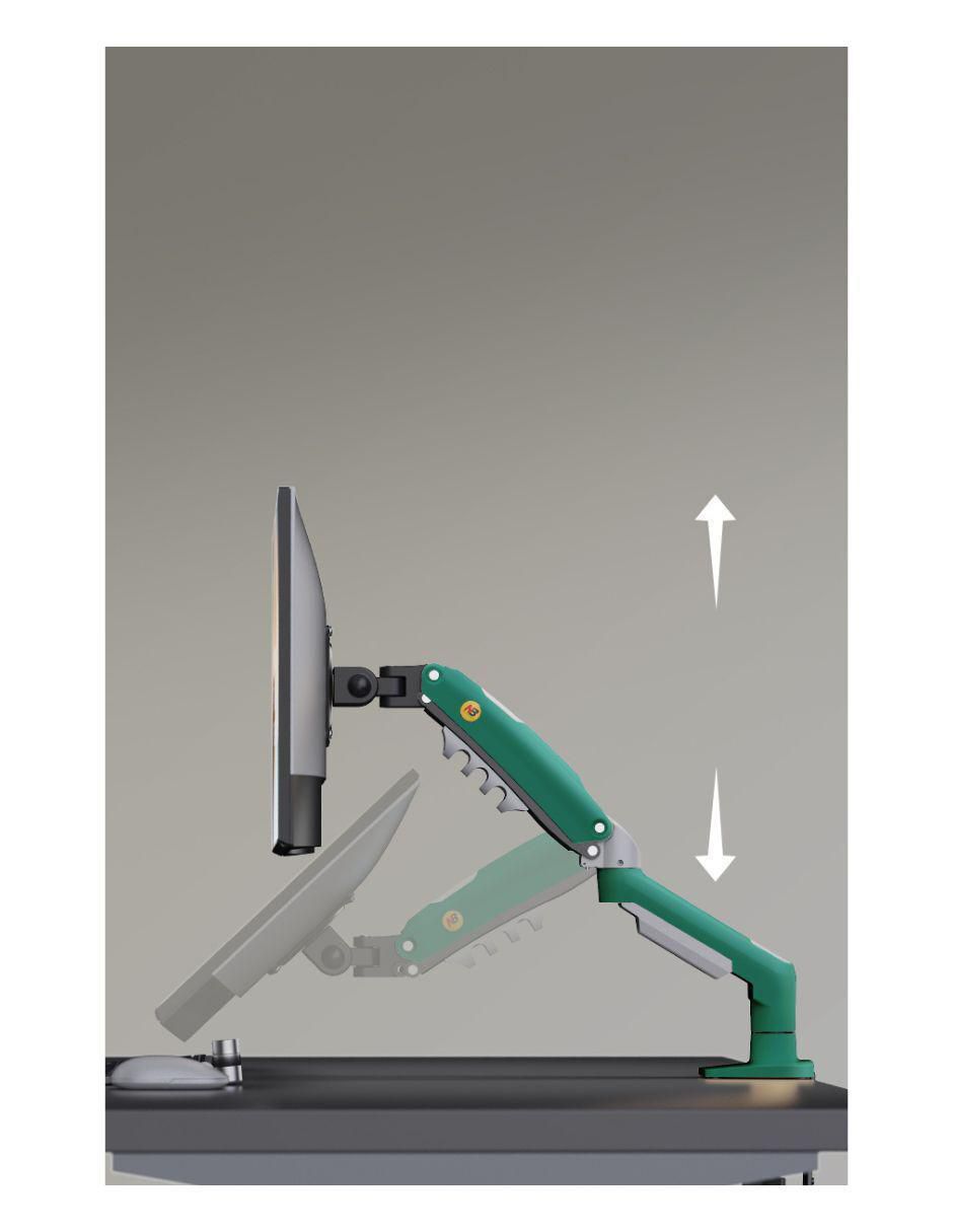 Soporte para monitor articulado 17 - 30 pulgadas 2