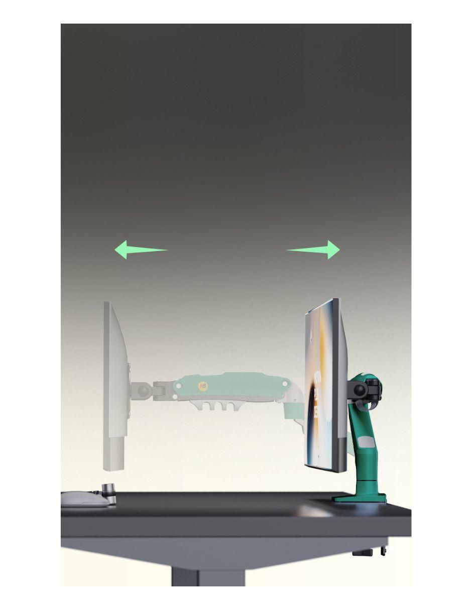 Soporte para monitor articulado 17 - 30 pulgadas 3