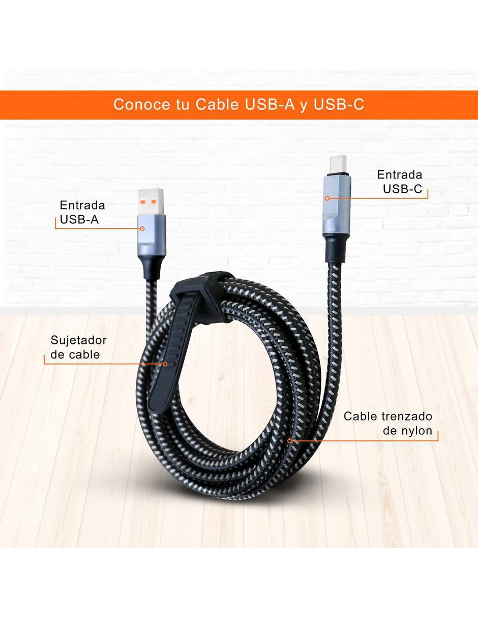 Cable usb c a tipo usb de 2 m 2