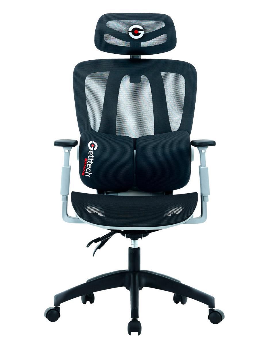 Silla gamer ergonómica con malla transpirable de mesh Silla gamer ergonómica con malla transpirable de mesh