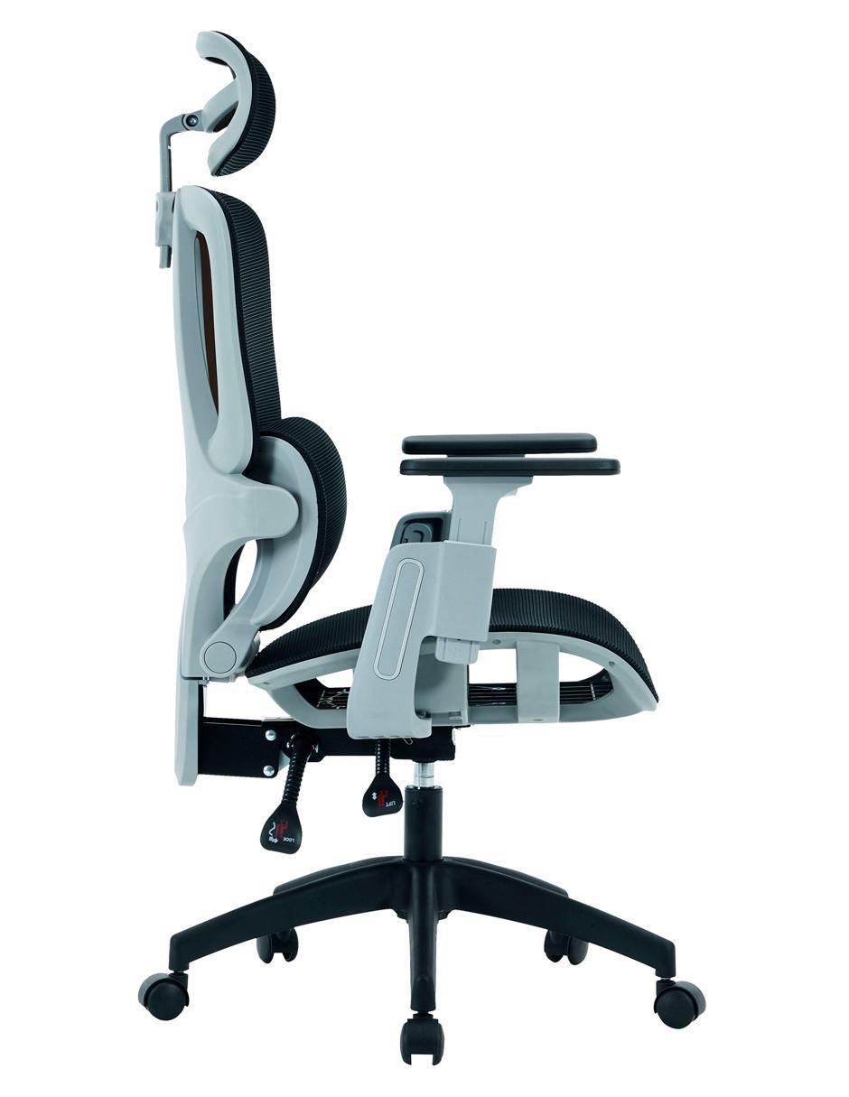 Silla gamer ergonómica con malla transpirable de mesh 8
