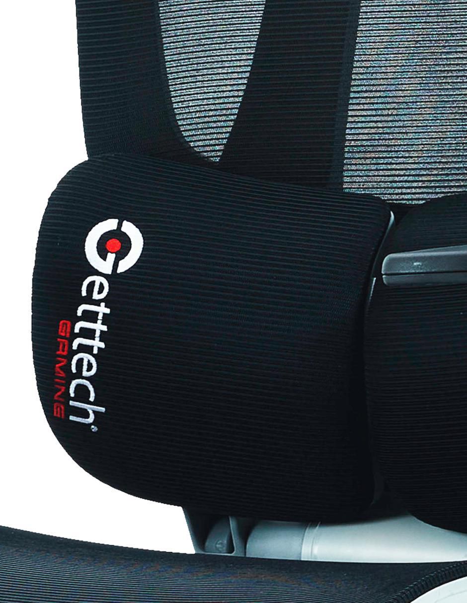 Silla gamer ergonómica con malla transpirable de mesh 10