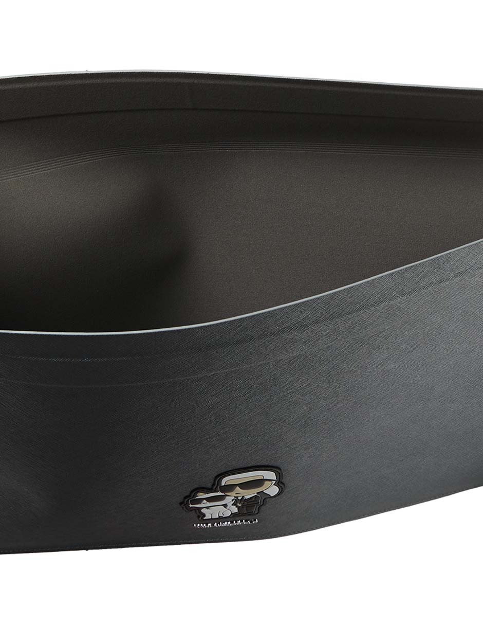 BOLSA PORTA LAPTOP KARL LAGE, PLATEADO
