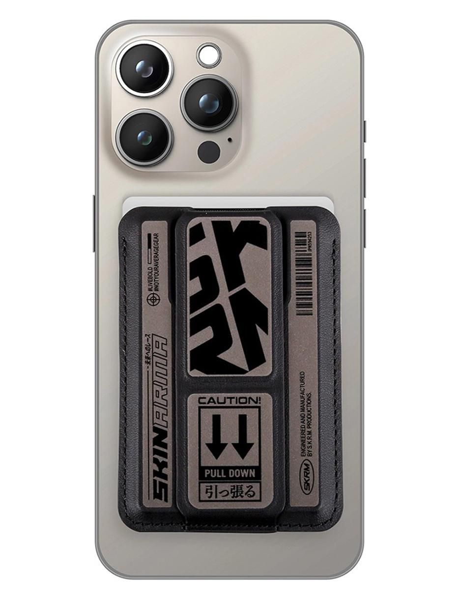Tarjetero para celular Skinarma cuero unisex