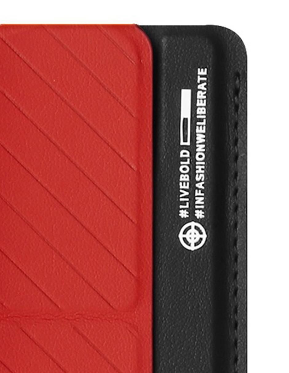 Tarjetero para celular cuero unisex 4