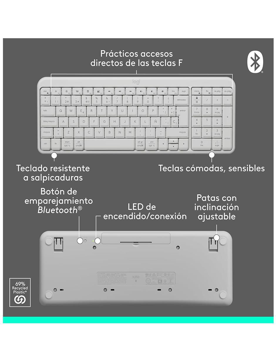 Teclado inalámbrica K250 3