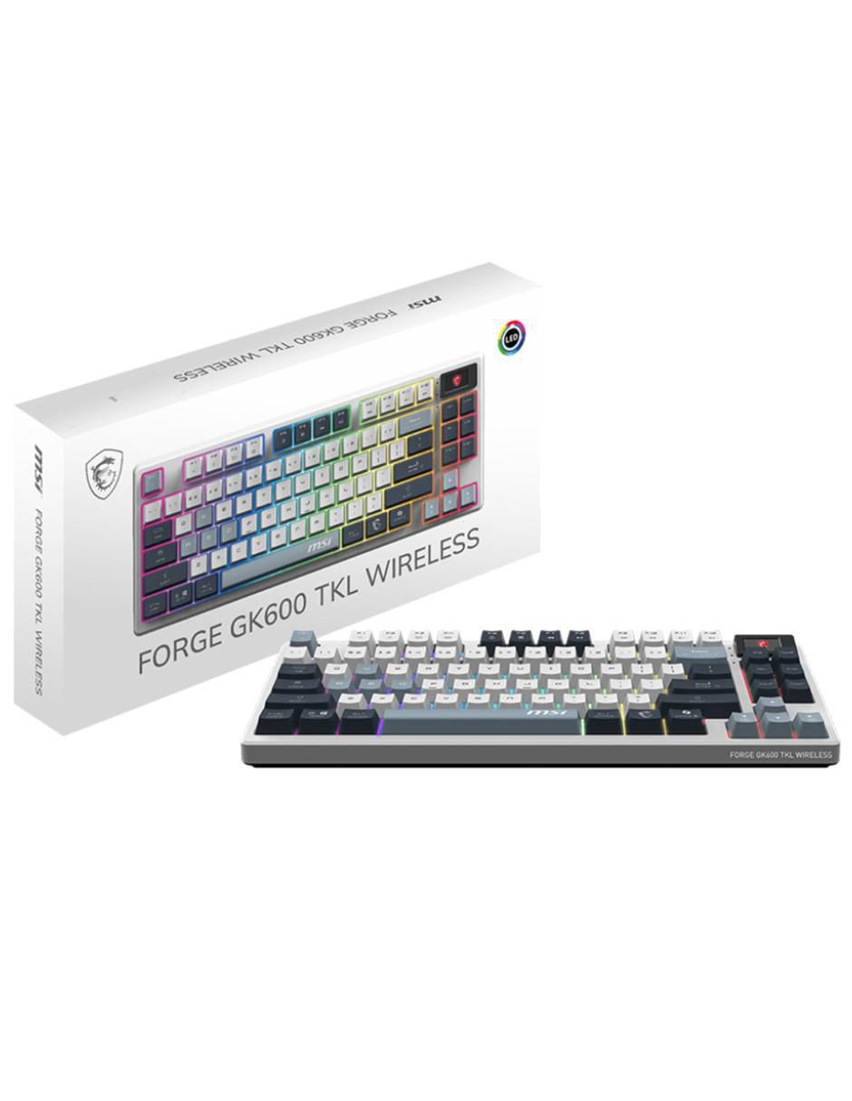 Teclado gamer inalámbrica FORGE GK600 TKL WIRELESS