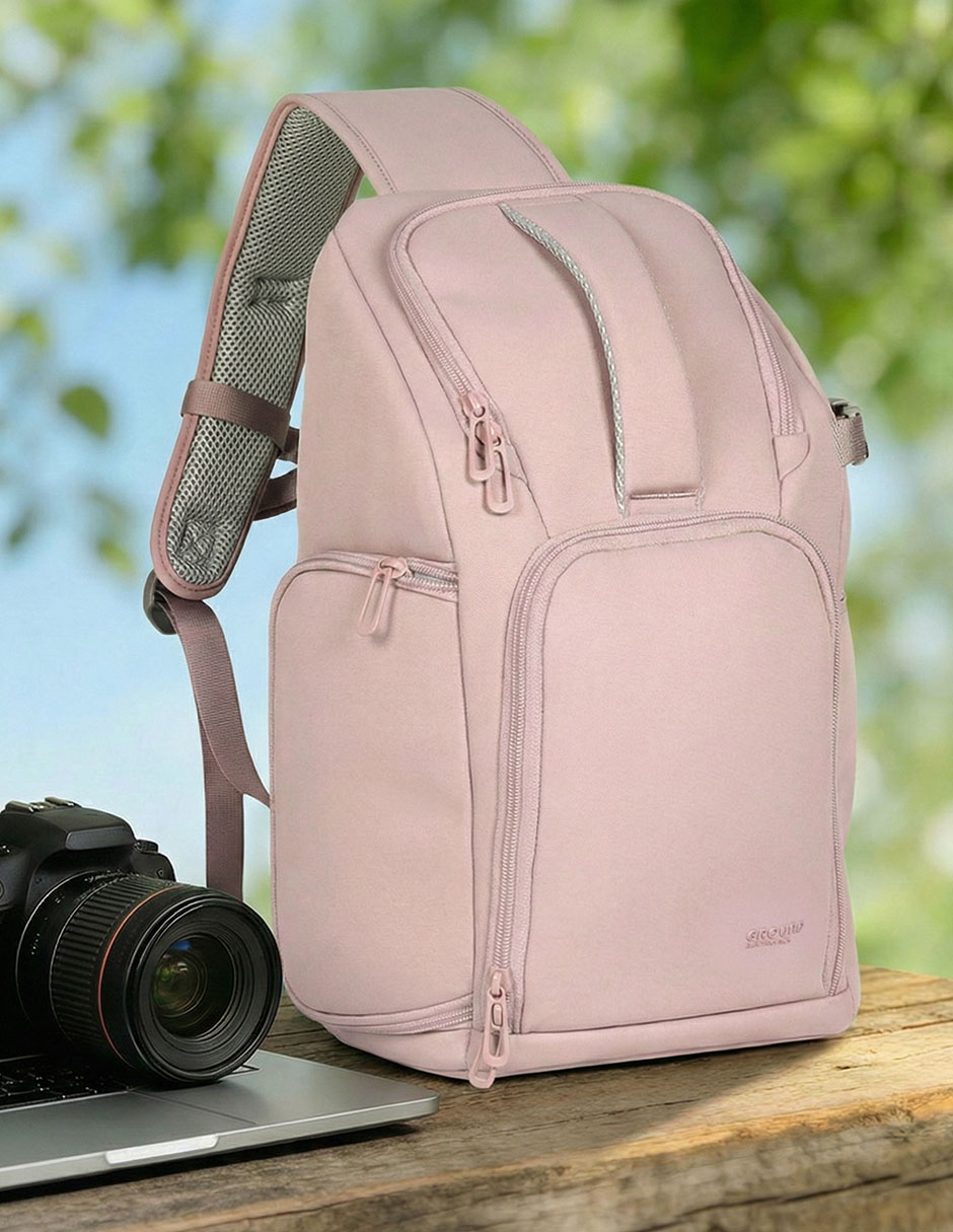 Mochila para cámara bandolera para mujer 6