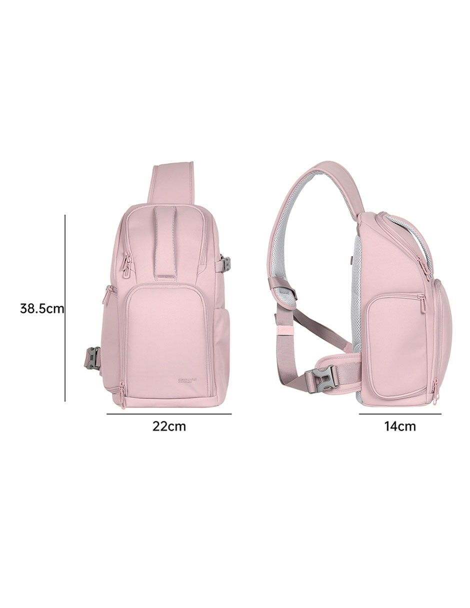 Mochila para cámara bandolera para mujer 7