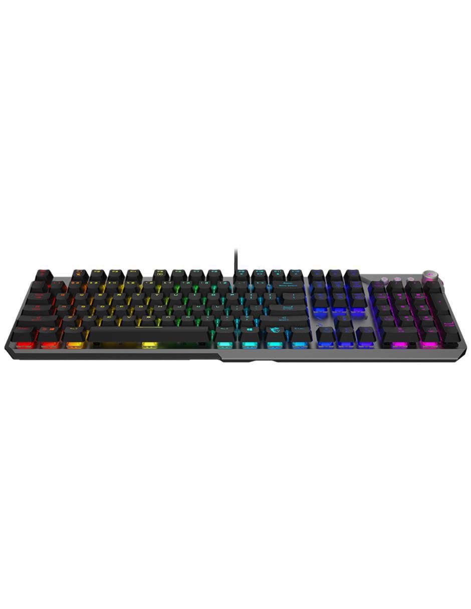 Teclado gamer alámbrica Strike 600 Switch Silencioso 4
