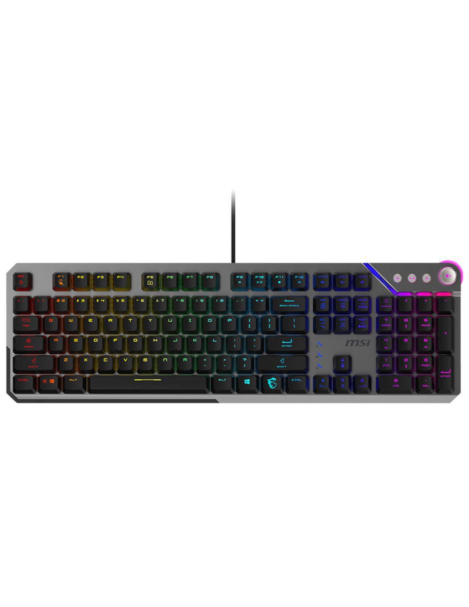Teclado gamer alámbrica Strike 600 Switch Silencioso 5