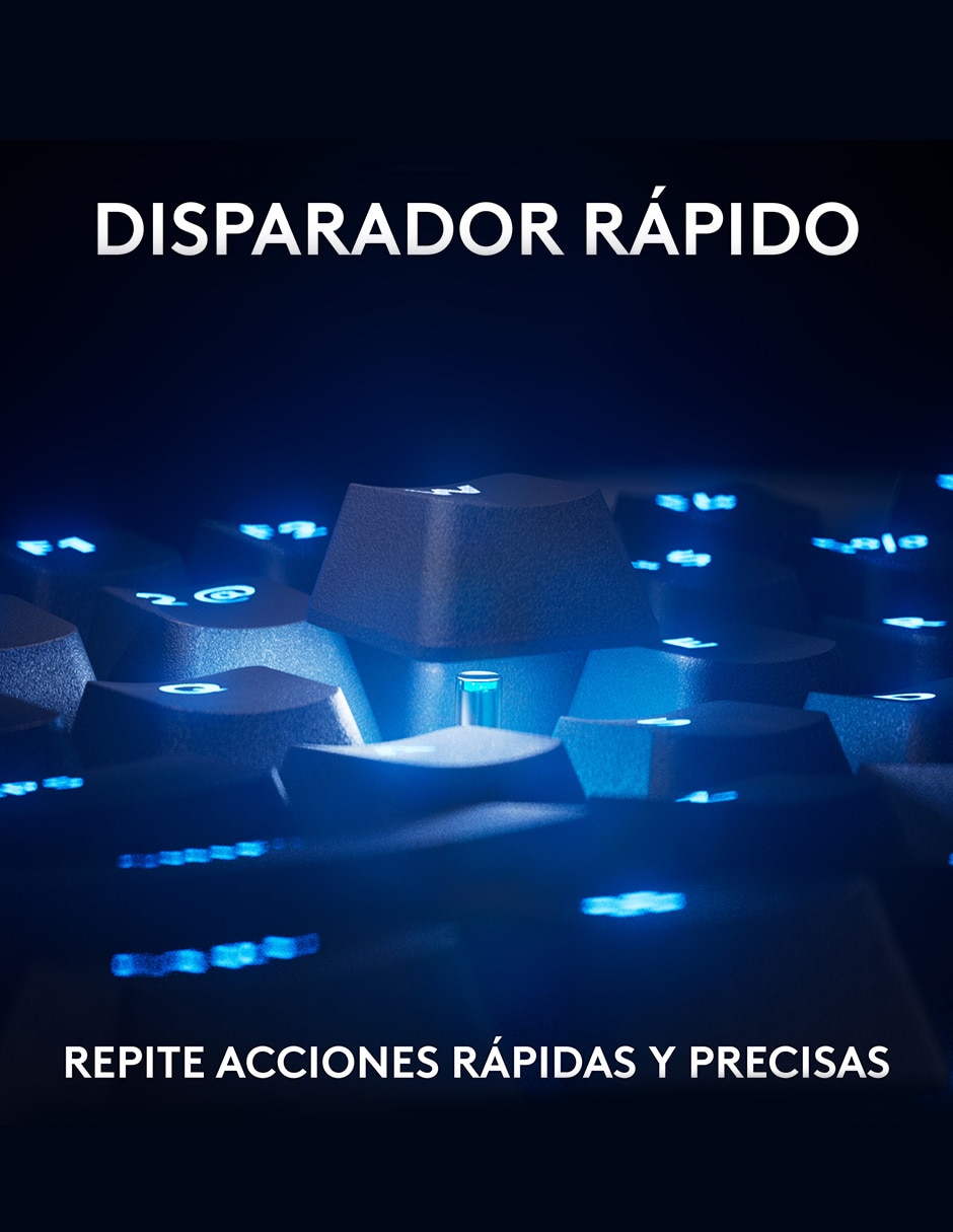 TECLADO GAMER LOGITECH G PRO X, NEGRO