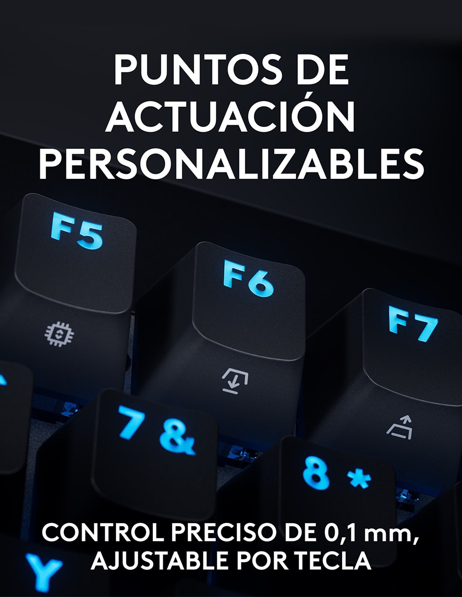 TECLADO GAMER LOGITECH G PRO X, NEGRO