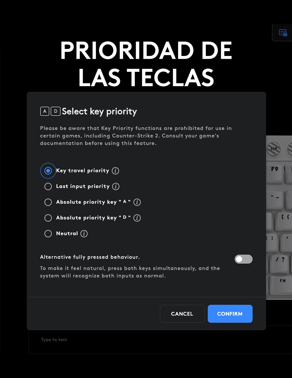 TECLADO GAMER LOGITECH G PRO X, NEGRO