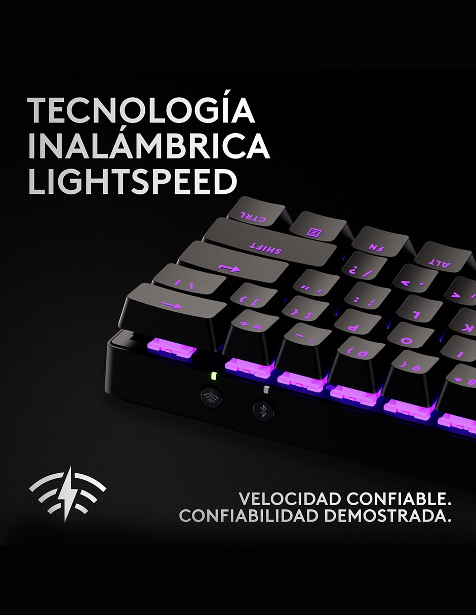 TECLADO GAMER LOGITECH G PRO X, NEGRO