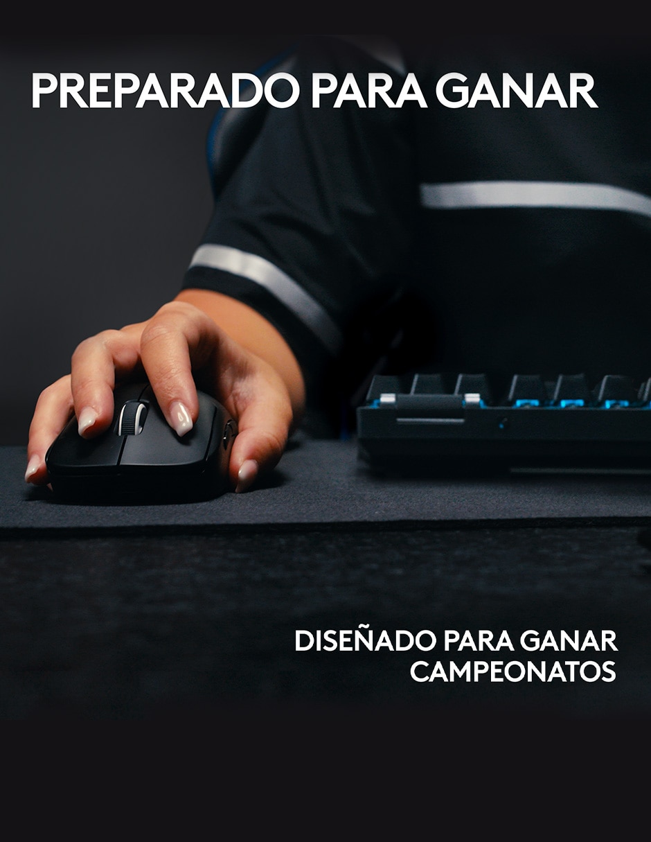 MOUSE GAMER LOGITECH G G PRO X , NEGRO