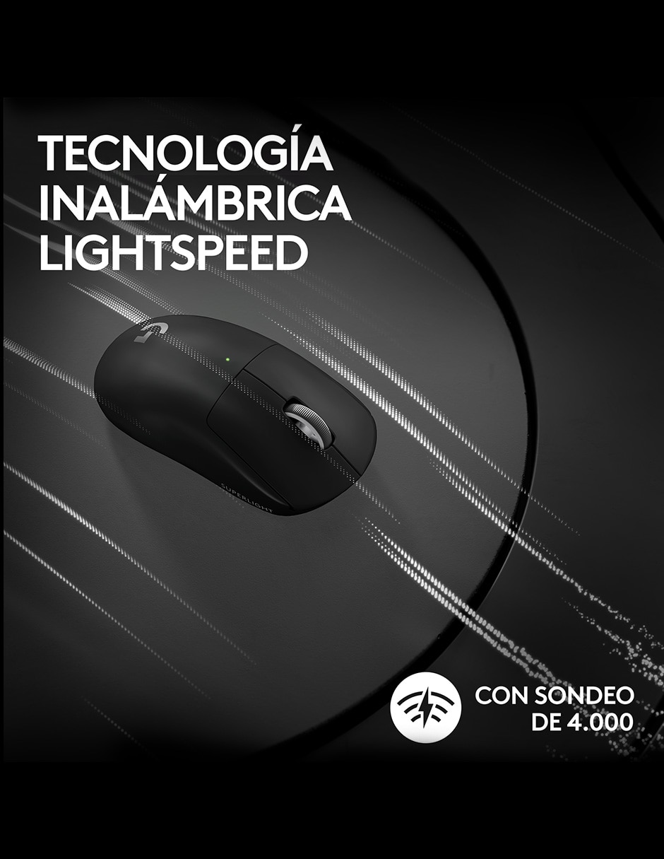 MOUSE GAMER LOGITECH G G PRO X , NEGRO