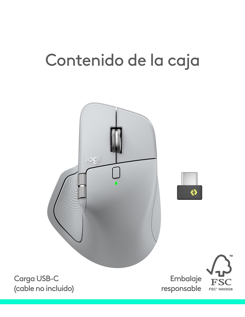 Mouse Inalámbrico Mx Master 4S 910-007566 11